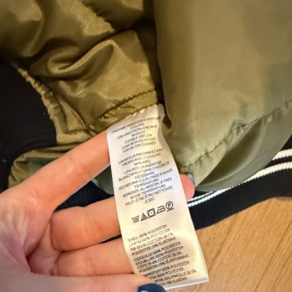 Pilcro Anthropologie Puffer Sport Coat Sz S/M - Picture 9 of 10